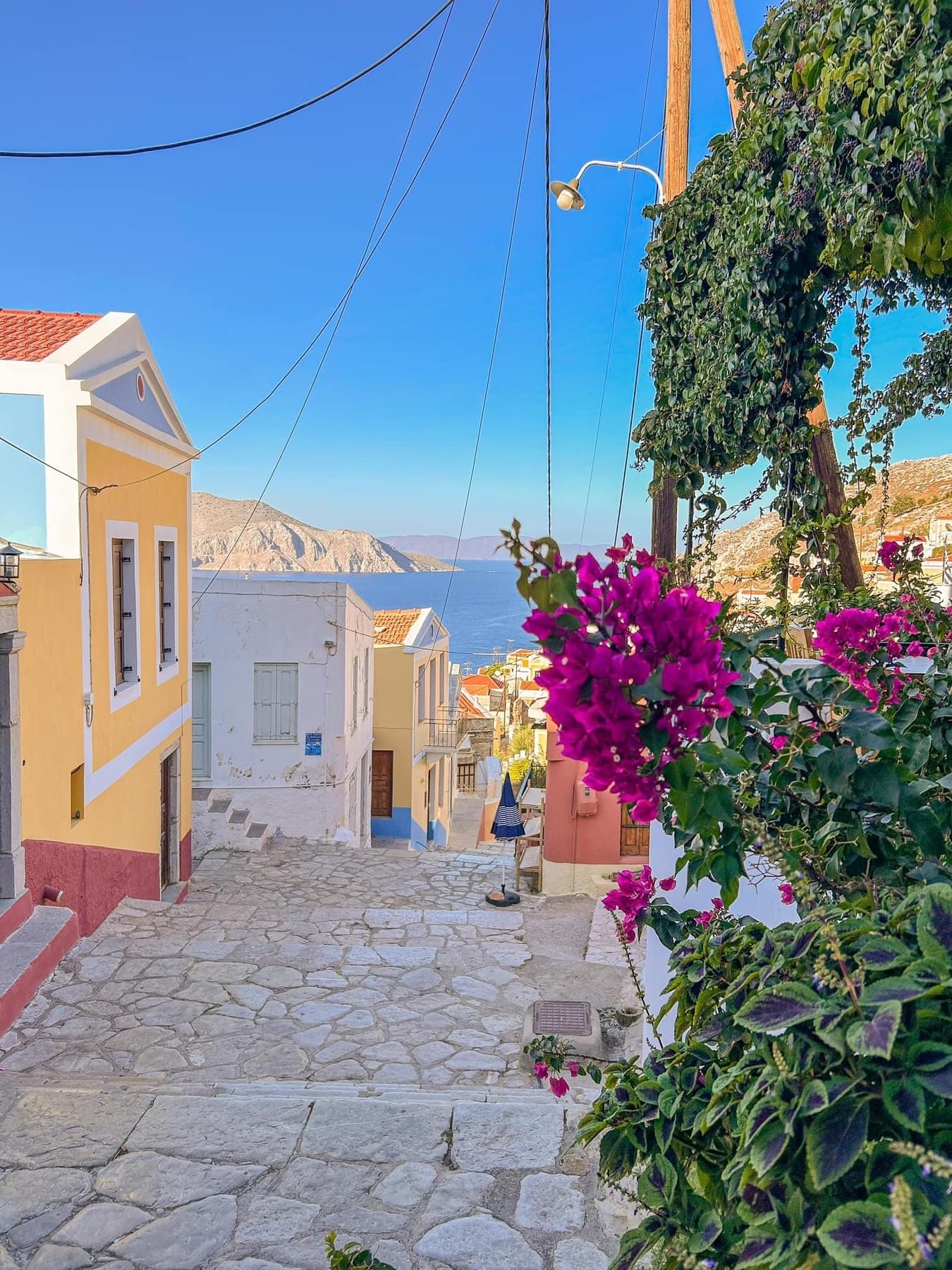 lindos to symi streets