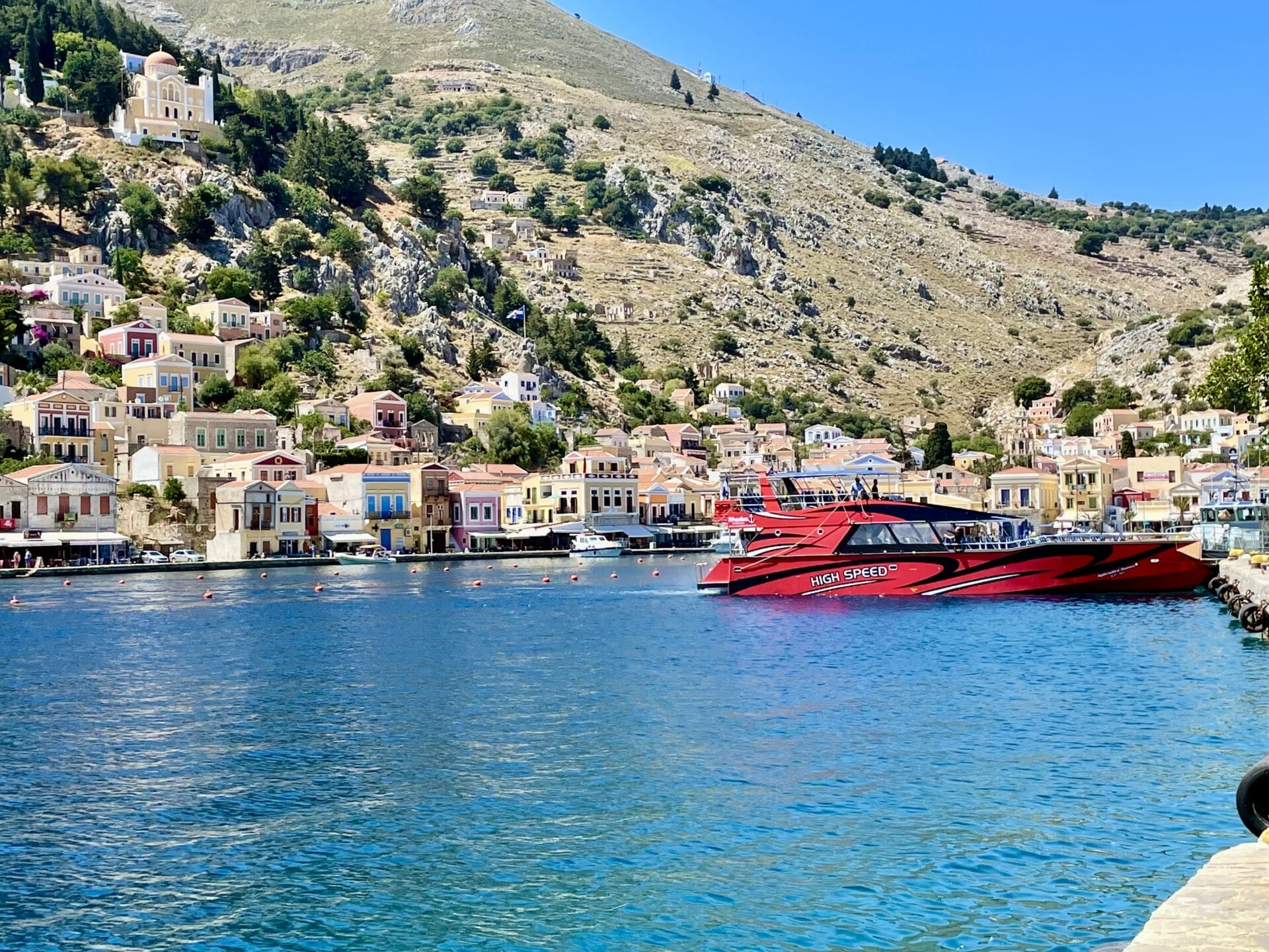 lindos to symi fast boat
