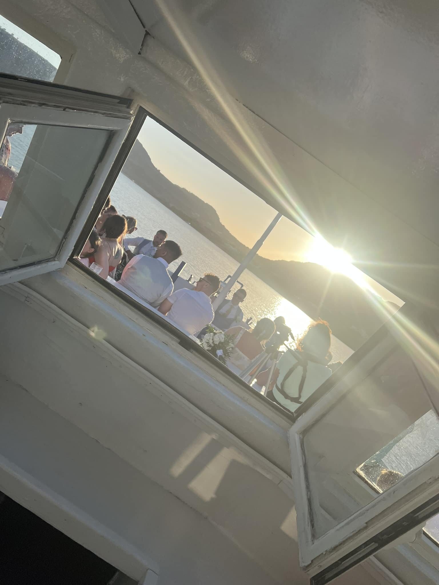 wedding cruise lindos