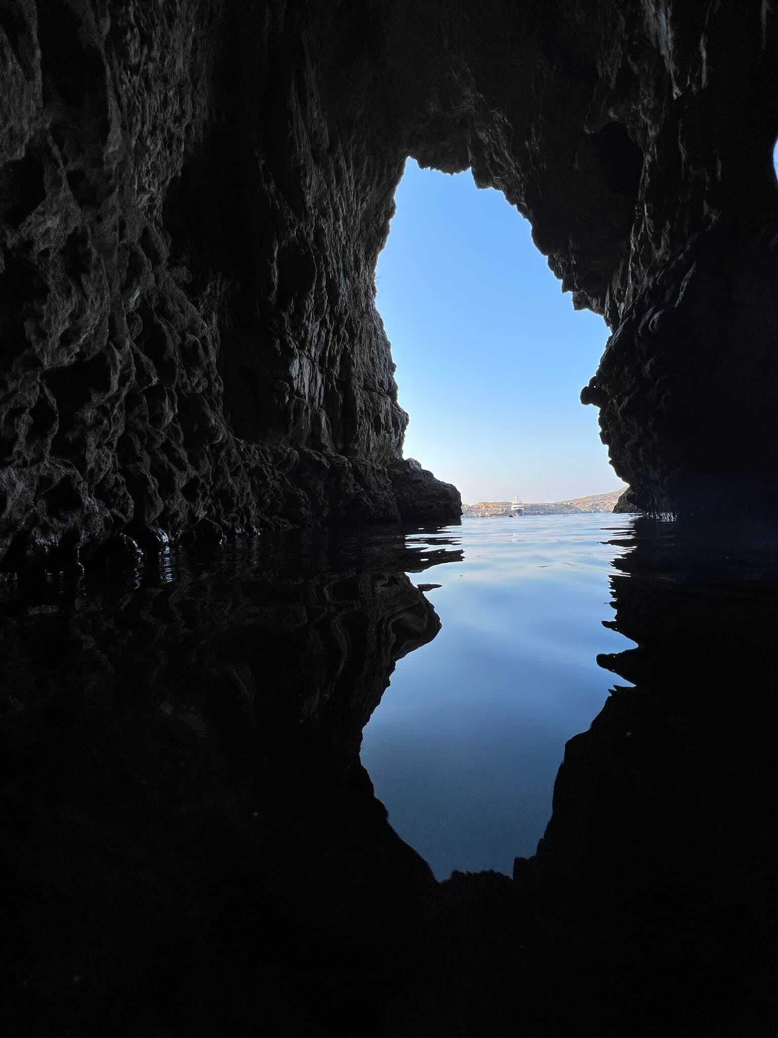lindos caves boat trip