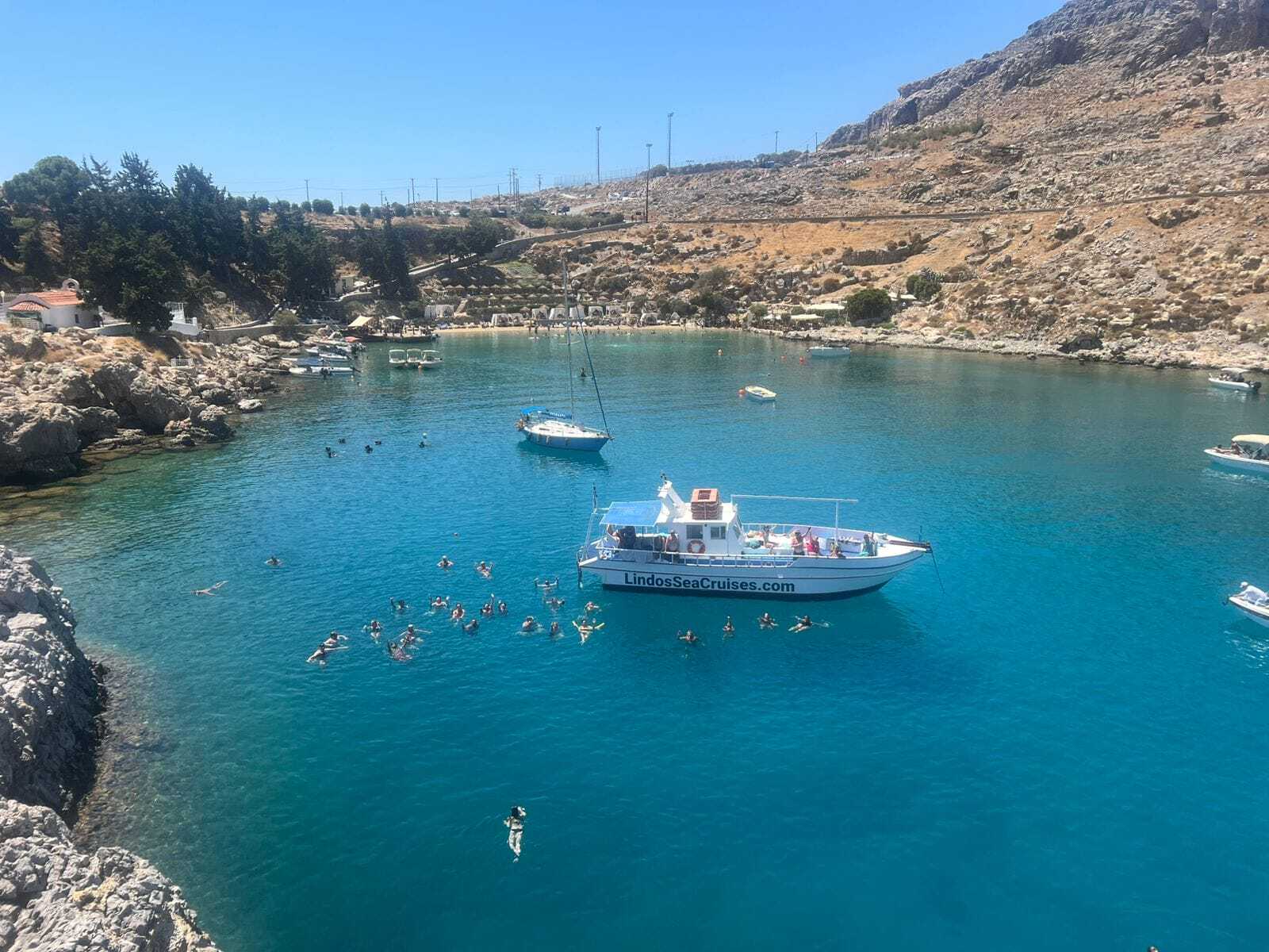 summer breeze lindos cruise
